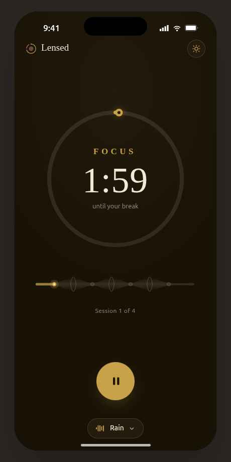 Focus timer